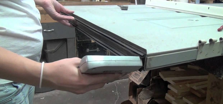 damaged steel door repair Stanford