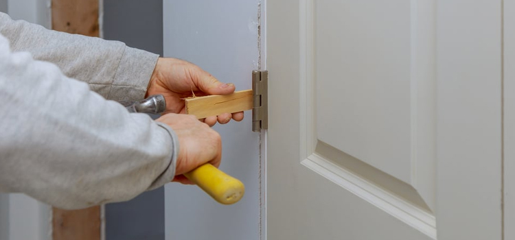 fiberglass entry door repair in Stanford